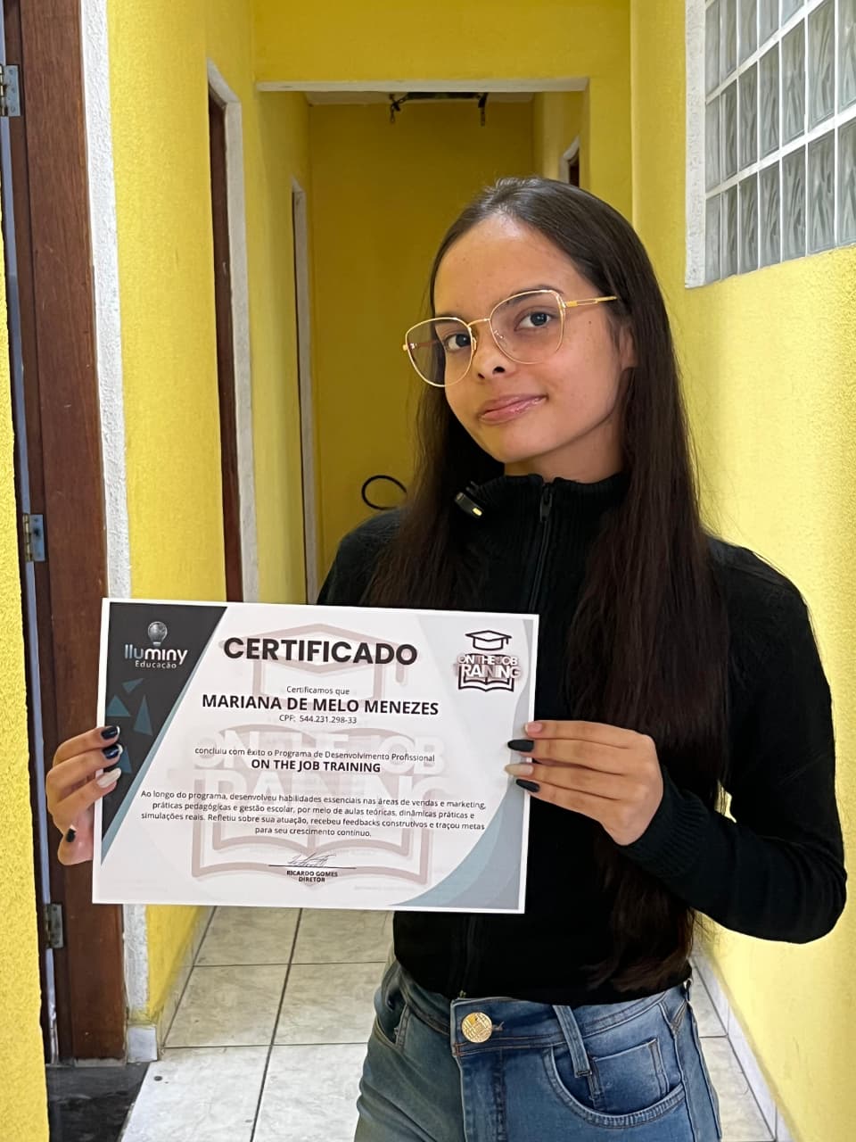 Certificação de alunos Iluminy