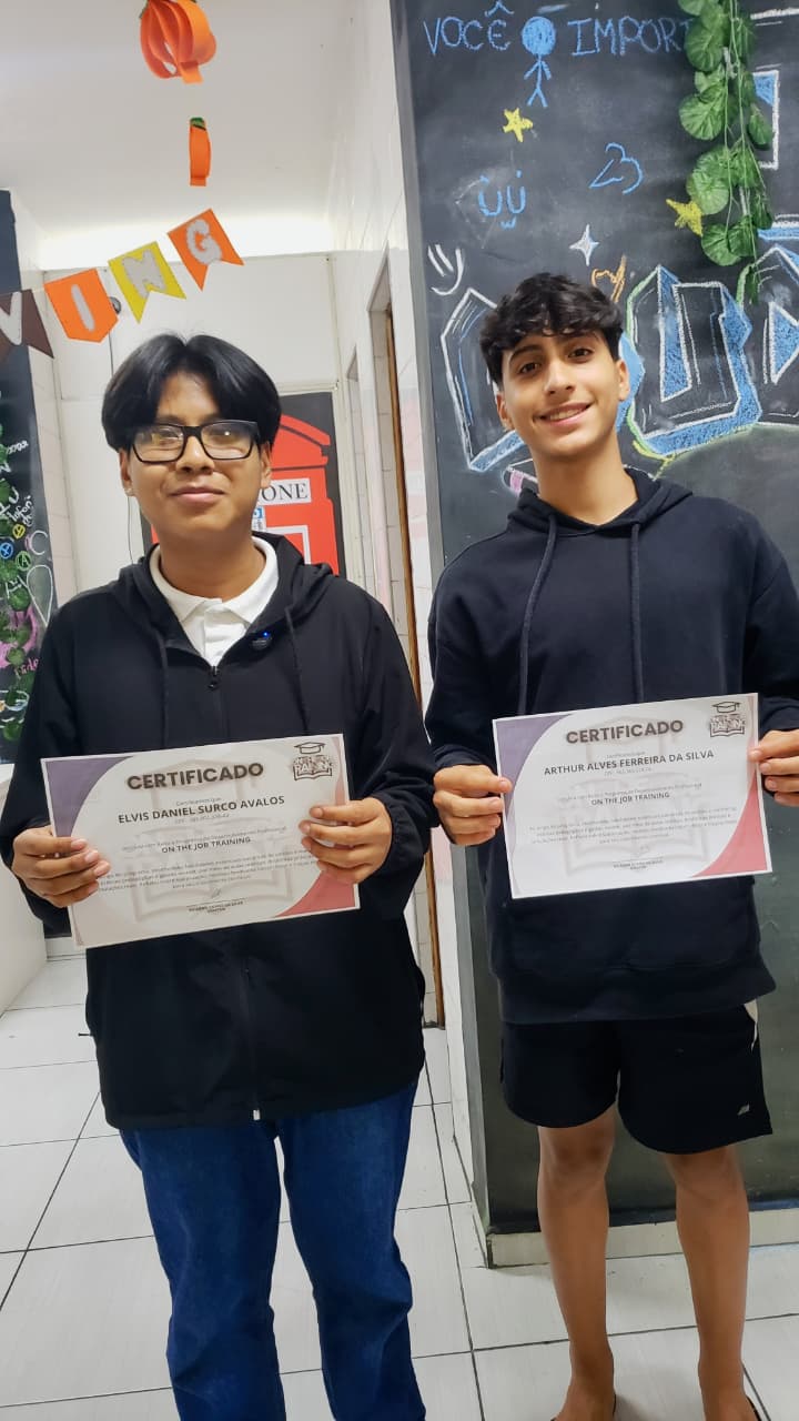 Momento de certificação Iluminy